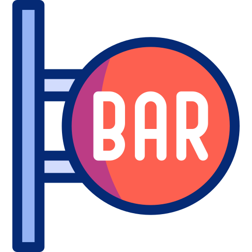 Bar Basic Accent Lineal Color icon