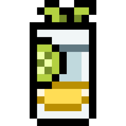 mojito Pixel Linear color ikona