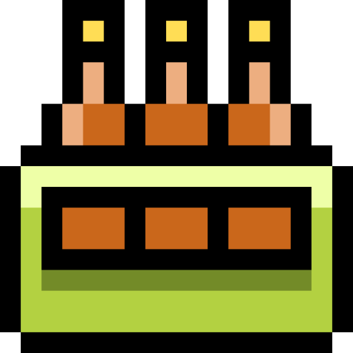 Beer bottle Pixel Linear color icon