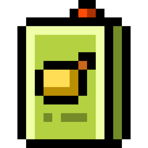 Lemon juice Pixel Linear color icon