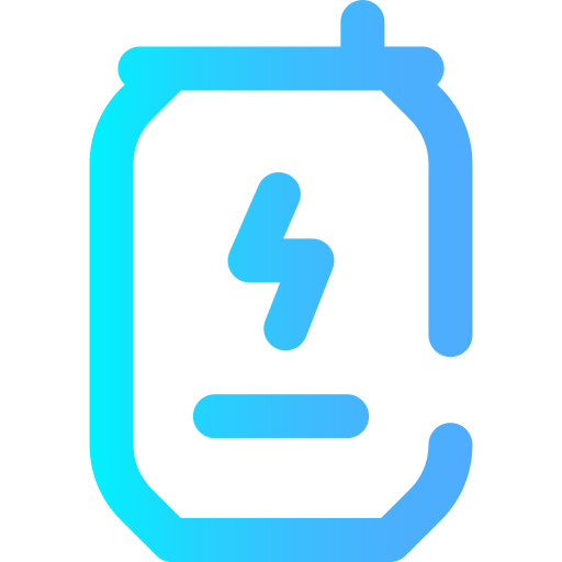 에너지 드링크 Super Basic Omission Gradient icon