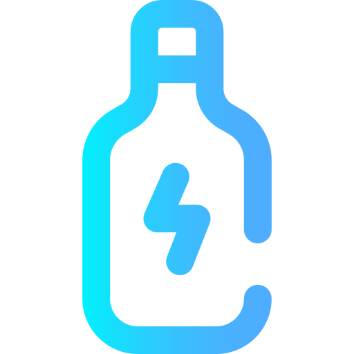 bebida energética Super Basic Omission Gradient icono