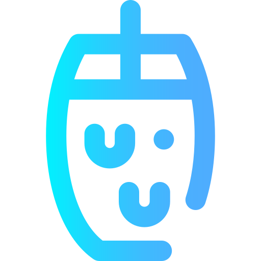 koud water Super Basic Omission Gradient icoon