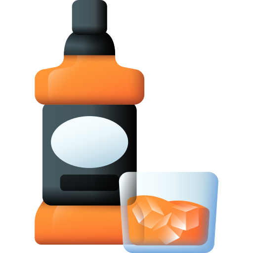 위스키 3D Color icon