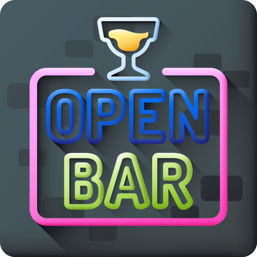 open bar 3D Color Icône