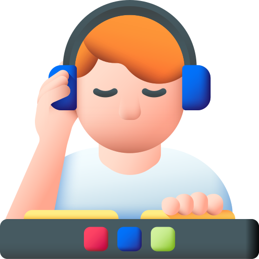 DJ 3D Color icon