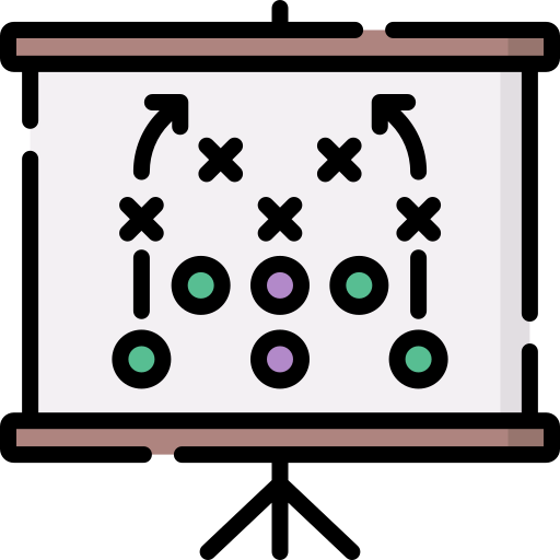 estrategia Special Lineal color icono