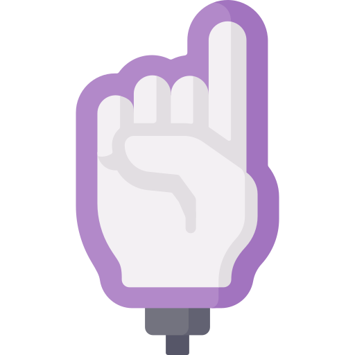 Foam hand Special Flat icon