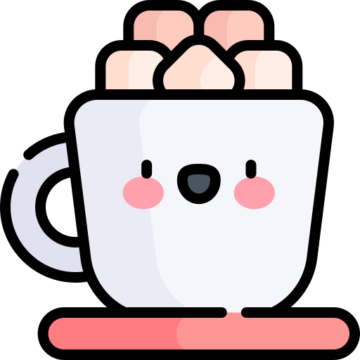Hot drink Kawaii Lineal color icon