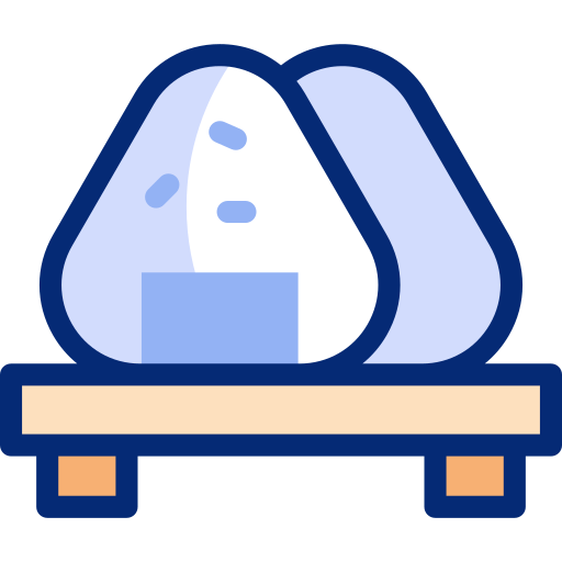 Onigiri Basic Accent Lineal Color icon