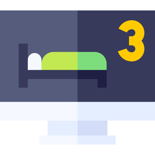 camas Basic Straight Flat icono