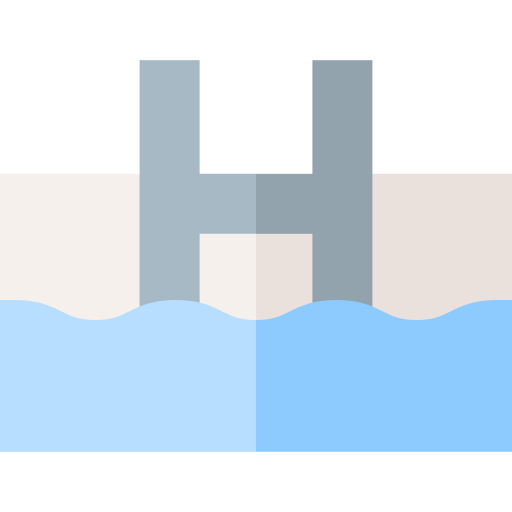 Pool Basic Straight Flat icon