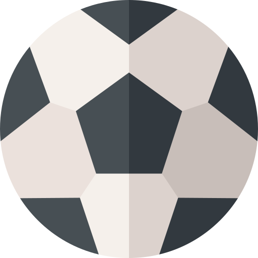 balón de fútbol Basic Straight Flat icono