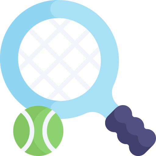 tennis Kawaii Flat icon