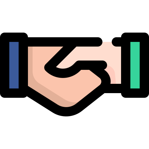 uścisk dłoni Generic color lineal-color ikona