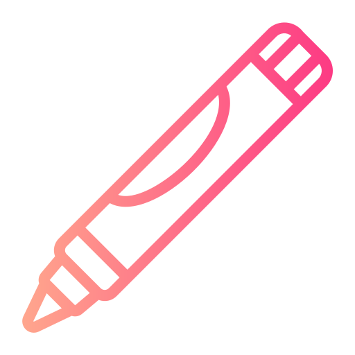 채점자 Generic gradient outline icon