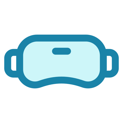 virtual-reality-brille Generic color lineal-color icon