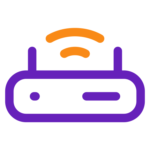 routeur wi-fi Generic color outline Icône