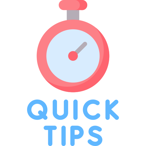 Quick tips Special Flat icon