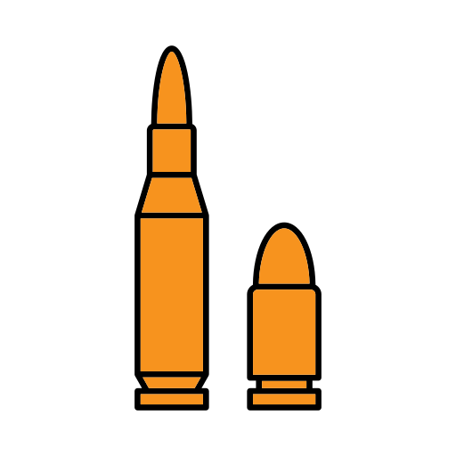 弾丸 Generic color lineal-color icon