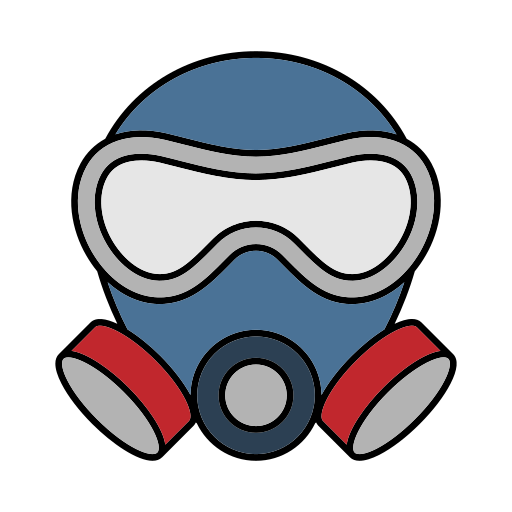 Gas mask Generic color lineal-color icon