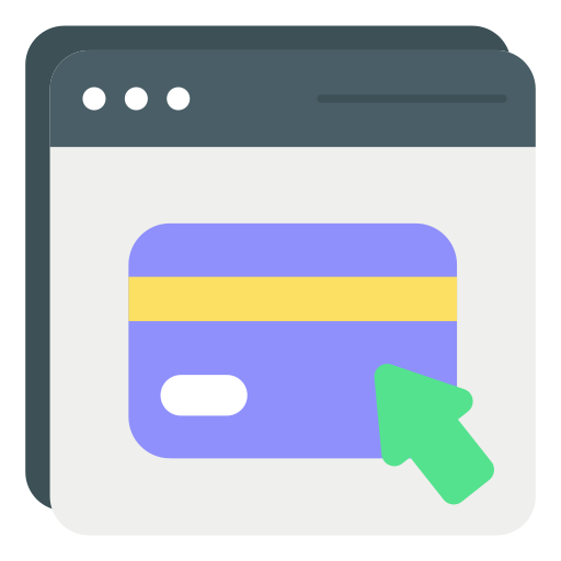 Online transaction Generic color fill icon