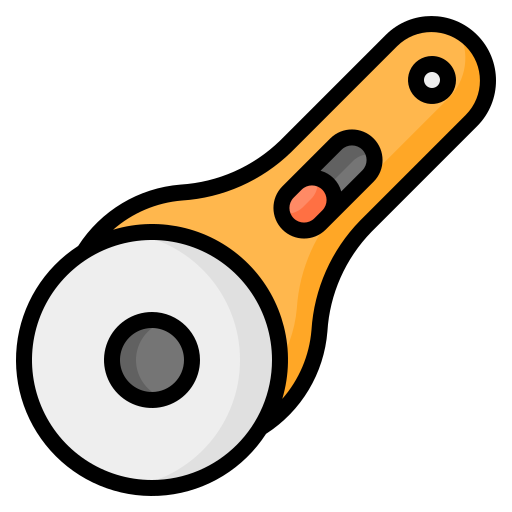 cortador giratorio Generic color lineal-color icono