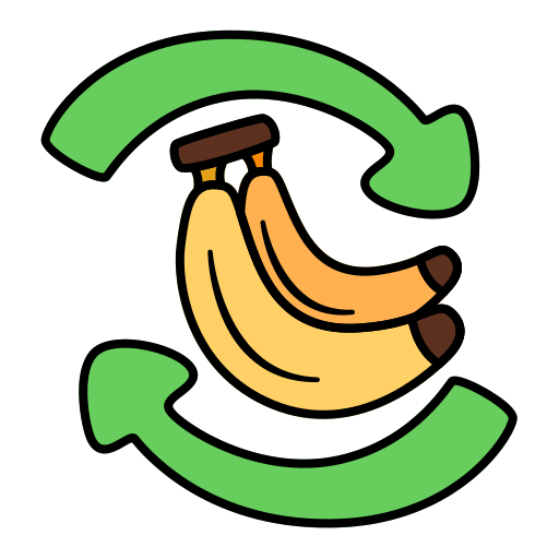 banane Generic color hand-drawn Icône