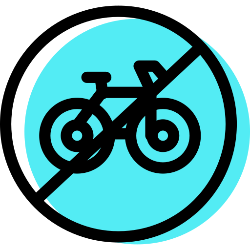 bicicleta Generic Color Omission icono