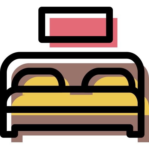 łóżko Generic Color Omission ikona
