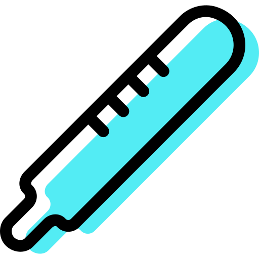 Thermometer Generic Color Omission icon