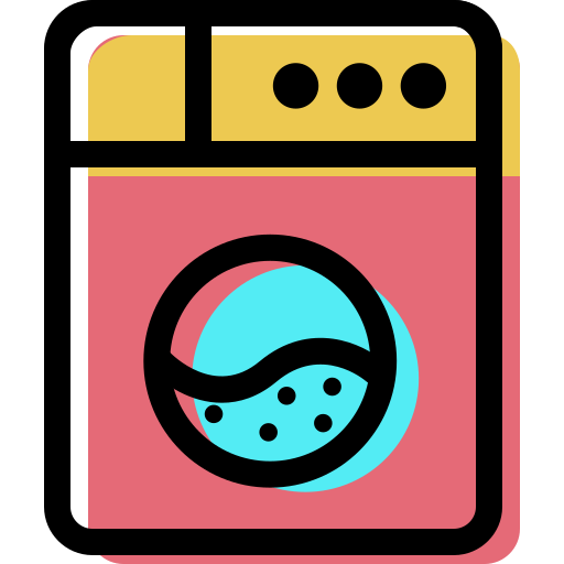 세탁기 Generic Color Omission icon