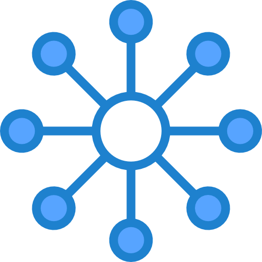 diagram srip Blue icoon