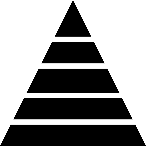 pyramidendiagramm srip Fill icon