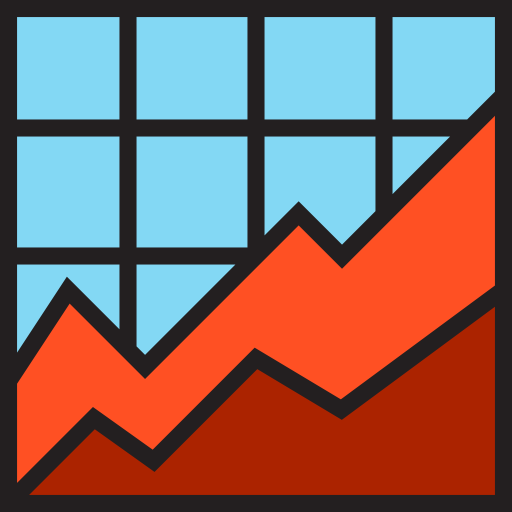 une analyse srip Lineal Color Icône