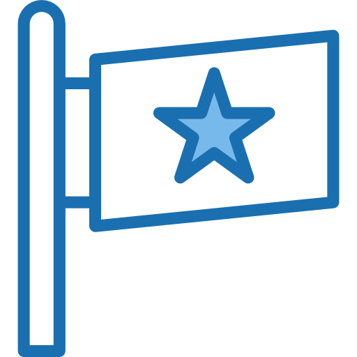 깃발 Phatplus Blue icon