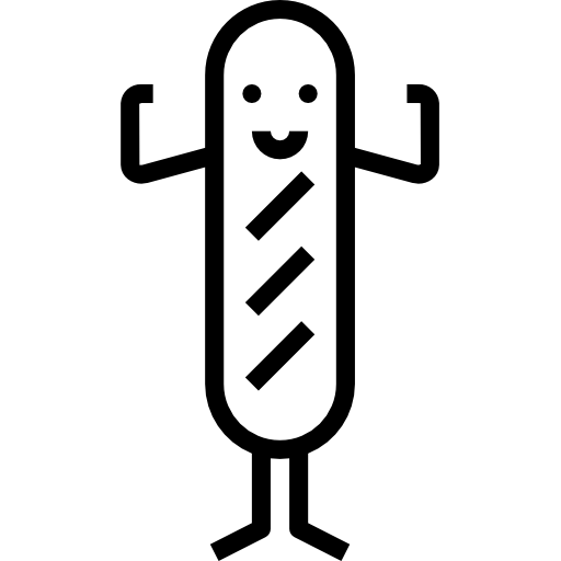 bagietka Aphicon Outline ikona