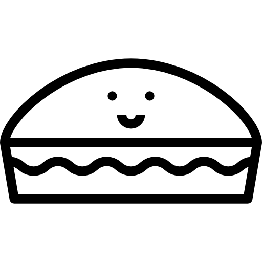 케이크 조각 Aphicon Outline icon