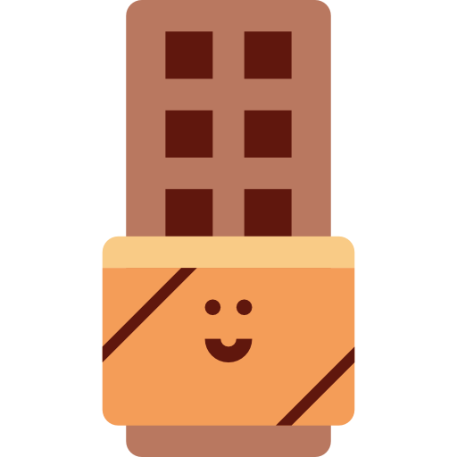 chocolate Aphicon Flat Ícone