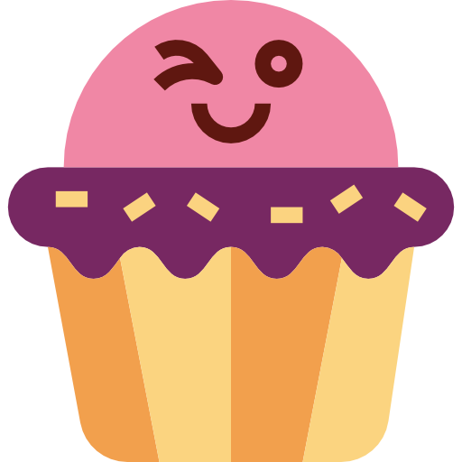cupcake Aphicon Flat icon