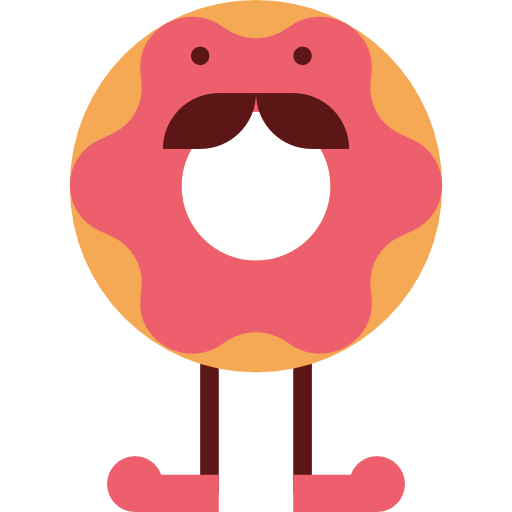 Пончик Aphicon Flat иконка