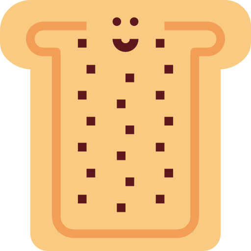 Toast Aphicon Flat icon