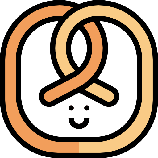 プレッツェル Aphicon Filled Outline icon