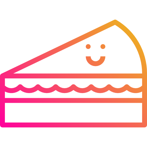 Кусок пирога Aphicon Gradient иконка