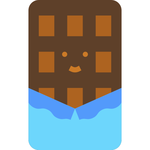 chocolat Aphicon Flat Icône