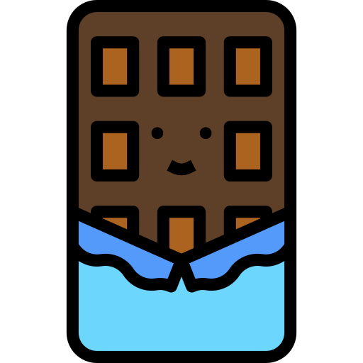 chocolate Aphicon Filled Outline icono