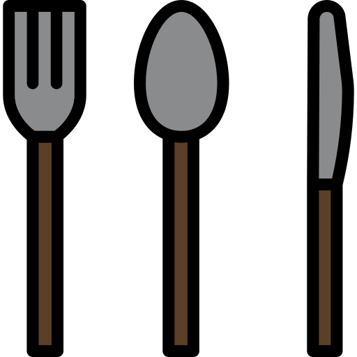 Cutlery Aphicon Filled Outline icon