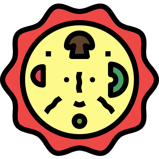 ピザ Aphicon Filled Outline icon