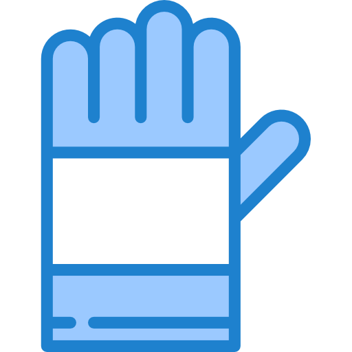 handschoen srip Blue icoon