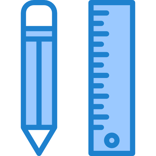 herramienta de dibujo srip Blue icono
